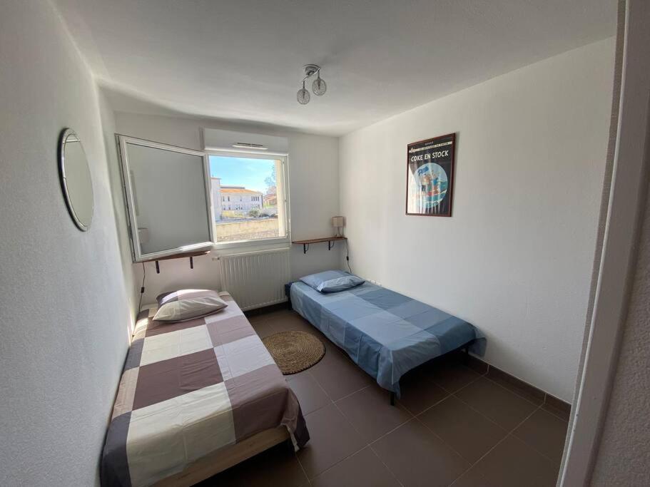 Cosy T3 Gare Terrasse + Parking Apartment Sete Luaran gambar